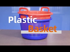 Supermarkt Stackbare Plastiknetz-Speicherkorb für Fruchternte Kiste Fass 42cm