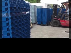 171 ltr Industrielagerbehälter Stackbare Ernteboxen mit Deckel Weinlager