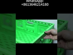 Verklappbare Kunststoffkisten für Obst und Gemüse, Klappkisten