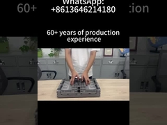 Ein Klappkarton aus Kunststoff