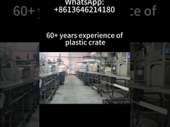 Verklappbare Kiste klappbare Stapelbare nicht stabil Umlauf Plastikbehälter