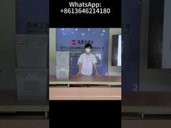 Schwerlast-Kunststoffkiste mit Deckel, stapelbare Aufbewahrungs- und Umzugskiste, Behälter mit angebrachtem Deckel