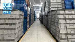 Hersteller von Kunststoffkisten – Fabrikproduktion von wiederverwendbaren Logistikverpackungen