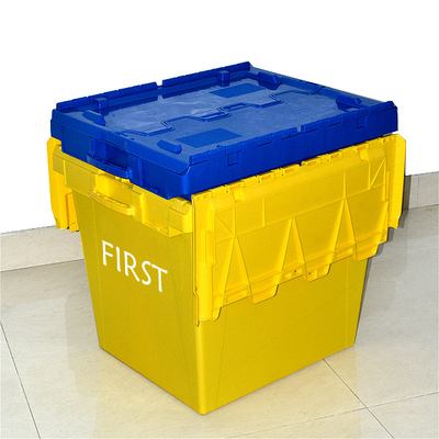 kaufen Bewegungsbox mit Befestigungsdeckel, Stapelung, Schwerlast-Nestbehälter, Kisten 760x570x620mm, recycelbar Online-Herstellung