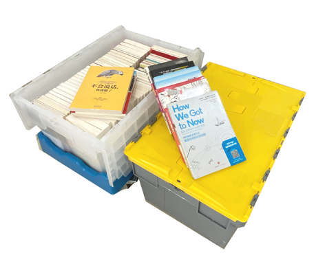 kaufen 46L recycelbare Umzugskisten Stackbare Kiste für Lagerlagerbedürfnisse Online-Herstellung