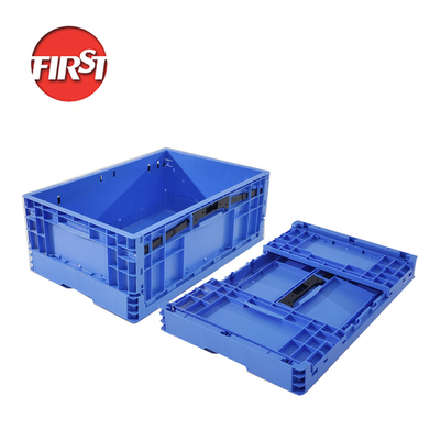 kaufen Innengröße 565*365*215mm PP Industrielle Stapelbare Klappbare Plastikbox Lagerkiste Online-Herstellung