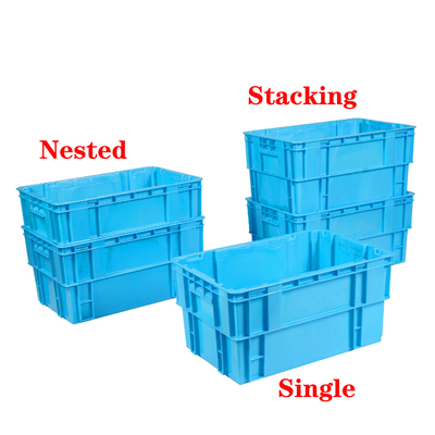 kaufen Solid Box-Stil Logistiktransport PP Kunststoff bewegliche Kiste Erfrischungsgetränke für industrielle Lagerung Online-Herstellung