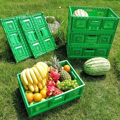 kaufen Verklappbare Plastiklagerkiste Faltschachtel mit Obst aus Kunststoff Umzugskiste 600x400x220mm Online-Herstellung
