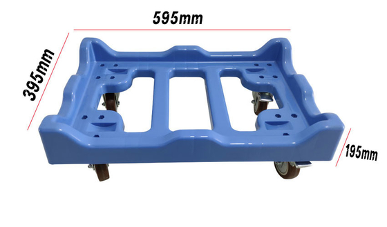 kaufen Logistics Stackable Moving Crates Plastic Container Dolly Cart Online-Herstellung