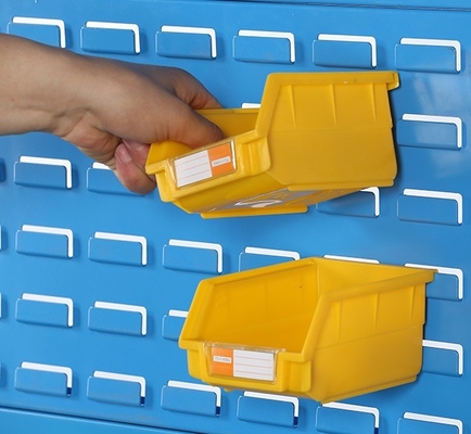 Hängende Plastikbehälter für Regale Teile Behälter Werkzeuge Industrielager Verwendung Lagerhaus