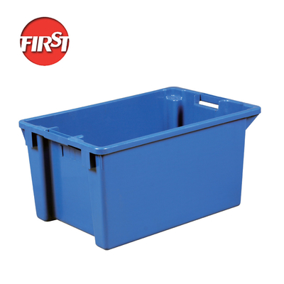 600x400x300mm Umsatz Nahrungsmittellieferung Plastik-Lagerbox Logistik Plastik-Totenkisten