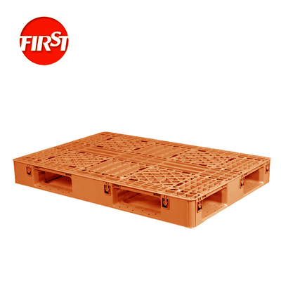 PP Stapelbare Kunststoffpaletten Schwerlast-Industrielle Kunststoffpaletten 1200x1000mm