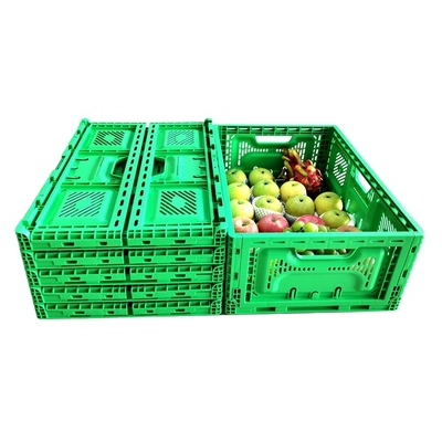 Schwerlastförderbare Kunststoffkiste für Supermarkt-Farm 570*370*210mm